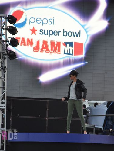  Rehearsals for the Pepsi and VH1 Super Bowl Fan marmelade in Miami - February 3, 2010