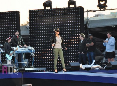  Rehearsals for the Pepsi and VH1 Super Bowl shabiki jam, jamu in Miami - February 3, 2010