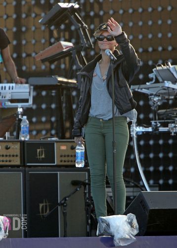 Rehearsals for the Pepsi and VH1 Super Bowl peminat jem in Miami - February 3, 2010