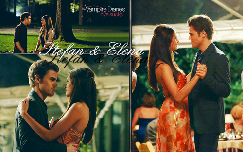 Stefan&Elena দেওয়ালপত্র