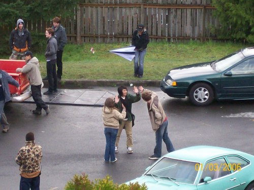  Twilight (2008) > fã Filming Pictures