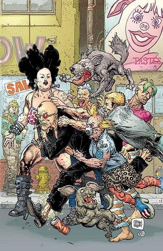  Vertigo Comics | ragno Jerusalem of Transmetropolitan