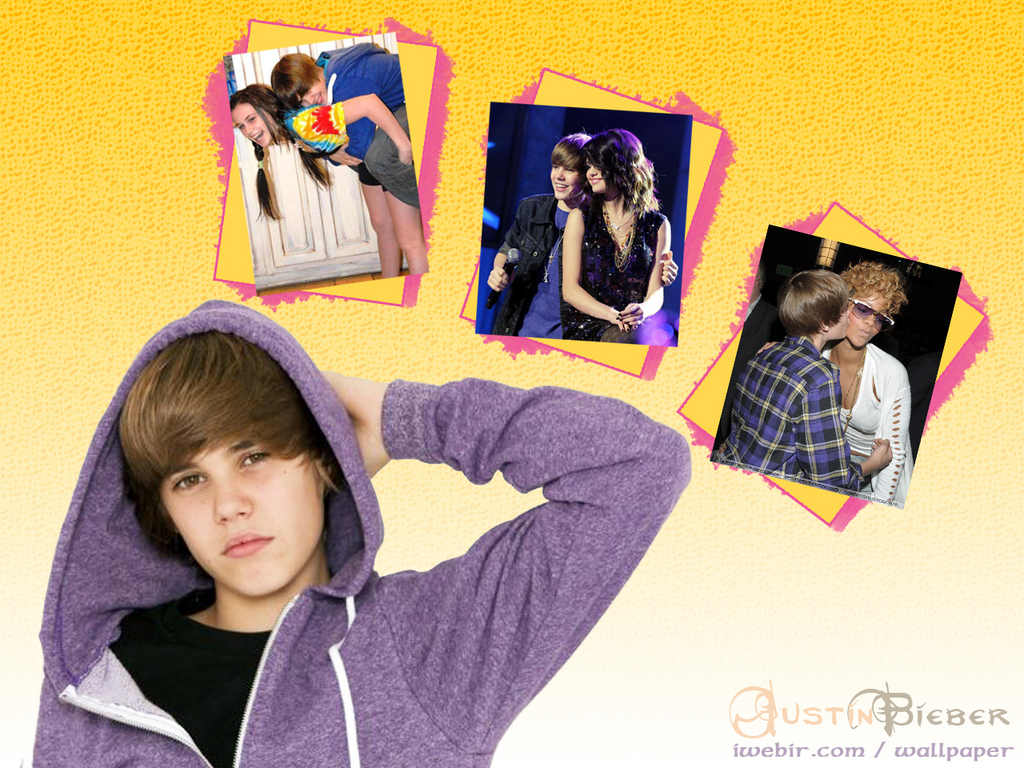 justin bieber 2010 hot wallpapers girl friend kiss love - Justin Bieber 