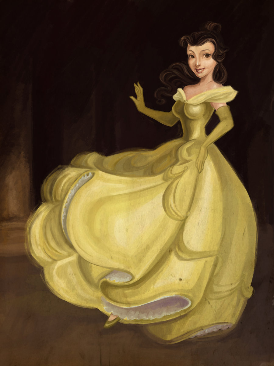 Belle - Disney Princess Fan Art (10302626) - Fanpop