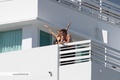 Chace and Blake at the balcony of Fontainebleau Hotel - chace-crawford photo