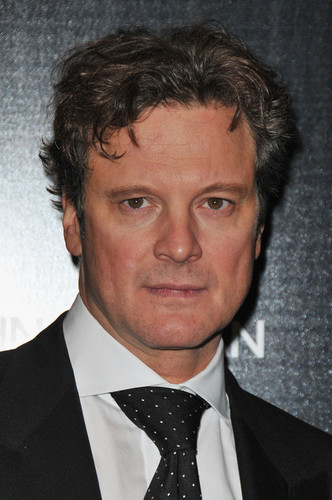  Colin Firth at the Paris premiere of A Single Man