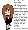 Don't think I am rasict. This is my cousin's story only a different name. - total-drama-island fan art