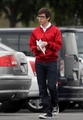 Kevin McHale On Set - February 9th - glee photo