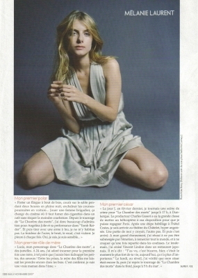Melanie for Elle France Magazine (November 2007)