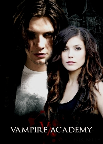  Rose and Dimitri (Sophia بش and Ben Barnes) Vampire Academy سے طرف کی Richelle Mead