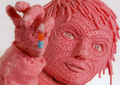 chewed gum ART-Italian artist(same as who did the bear) - random photo