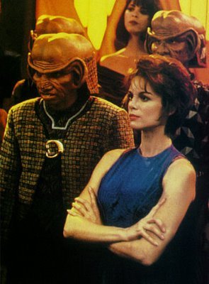 Chase Masterson & Max Grodénchik - Leeta and Rom from DS9