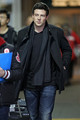 Cory Monteith at Vancouver International Airport - glee photo