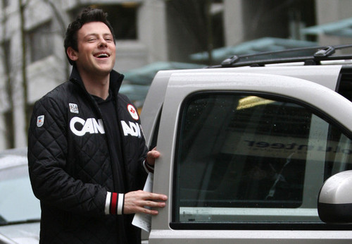 Cory Monteith visits the HBC Gift Suite