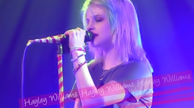 hayley williams paramore blonde. hayley williams haircut in