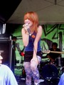 Hayley in Warped Tour 2006 - paramore photo