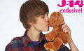 J.Bieber with a bear - justin-bieber photo