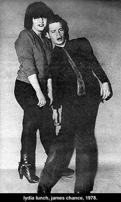  James Chance & Lydia Lunch