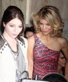 Jessica + Michelle @ Jill Stewarts fashion show - gossip-girl photo