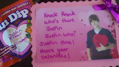  Justin Bieber Valentine