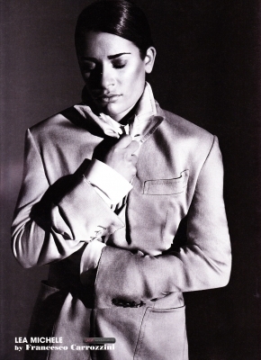  Lea Michele - L'Uomo Vogue - February 2010