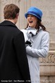 Leighton and Chace on set - February 17th - gossip-girl photo