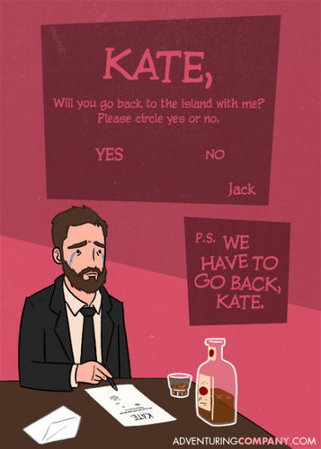  Lost - Valentines Cards