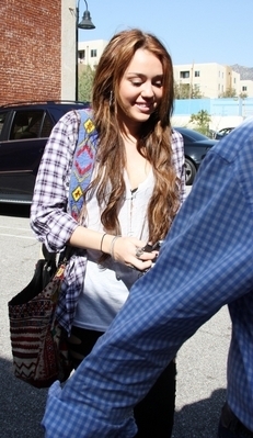  Miley out in Burbank