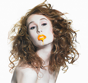 नारंगी, ऑरेंज Lips