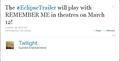The ECLIPSE Trailer to be shown before Remember Me in theaters on March 12 !! - Summit Entertainment - twilight-series photo