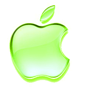  apel, apple logo