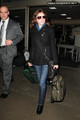 Arriving in LAX after attending the BAFTA's in London [2/23/10] - twilight-series photo