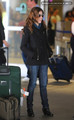 Arriving in LAX after attending the BAFTA's in London [2/23/10] - twilight-series photo