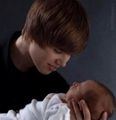 Bieber and baby x - justin-bieber photo