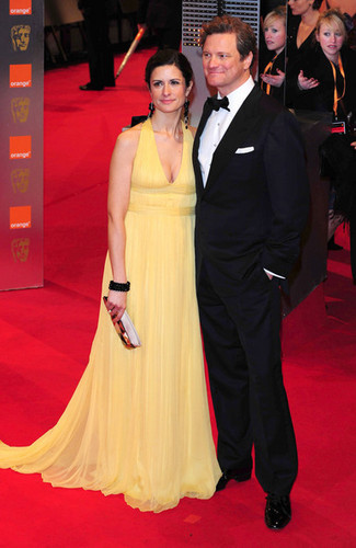  Colin Firth at the laranja British Film Awards 2010