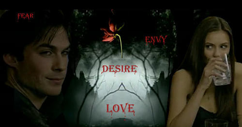  Delena Fear Envy Desire cinta