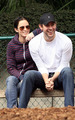 Emily Blunt and John Krasinski at a West Hollywood dog park (Feb 20) - celebrity-couples photo