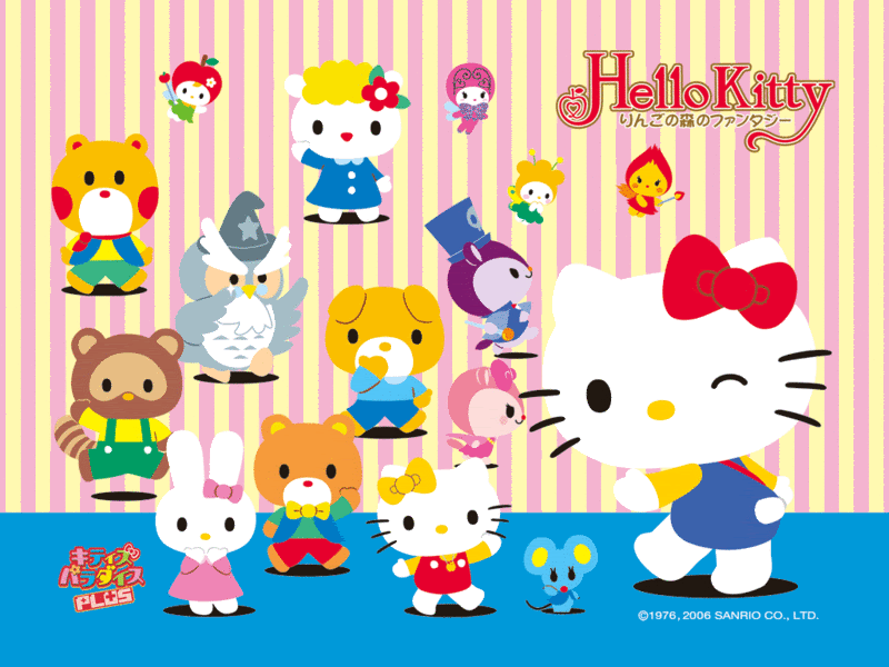hellokitty wallpaper. Hello Kitty Wallpaper