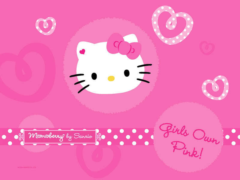 hello kitty pink wallpaper. Hello Kitty Wallpaper