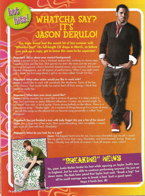  Magazine Scans > 2010 > Popstar! (March/April 2010)