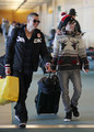 Mark  and Kevin @ YVR - glee photo