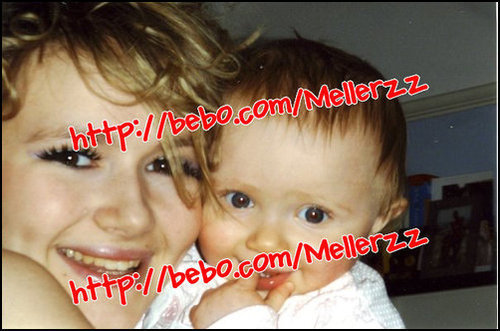  Melissa with a baby