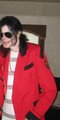 Michael In Red - michael-jackson photo