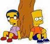  Milhouse & Bart