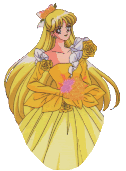  Minako Aino in a yellow dress