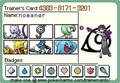 My Pokemon Trainer Card - pokemon photo