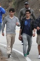 Out on the set of "JONAS" in Los Angeles, CA. 24.02.10 - the-jonas-brothers photo