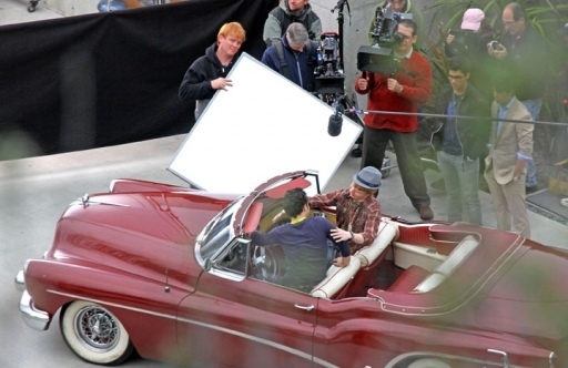 Out on the set of "JONAS" in Los Angeles, CA. 24.02.10 - the-jonas-brothers photo