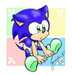 Sonic as a baby - sonic-the-hedgehog icon