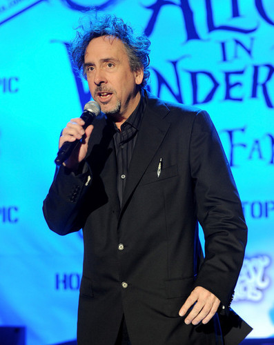 Tim Burton @ the Walt Disney Pictures & Buena Vista Records 'Alice In Wonderland' Fan Event